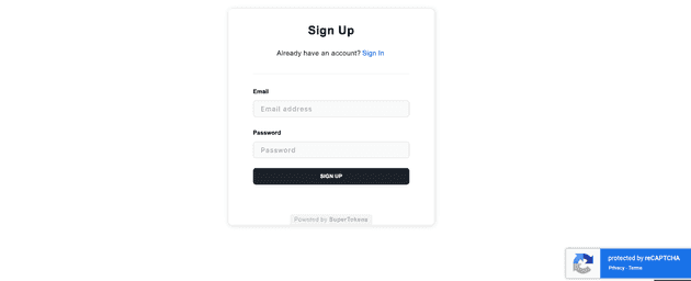 Signup
