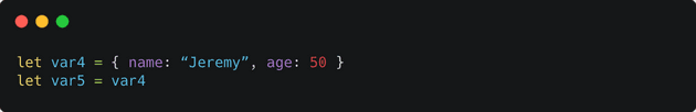 code example