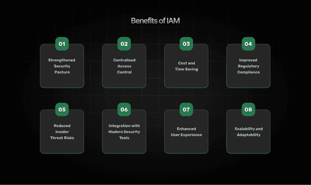 IAM benefits