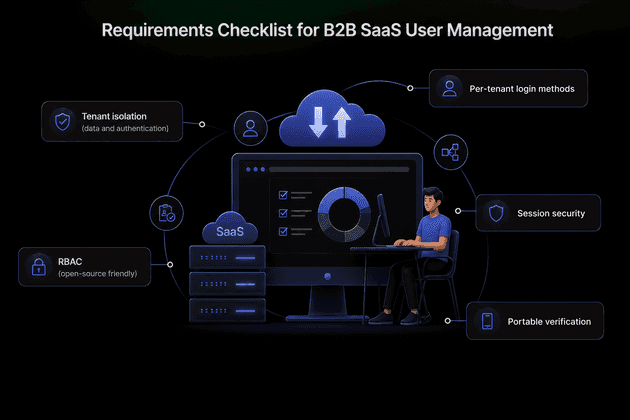 Requirements Checklist for B2B SaaS User Management