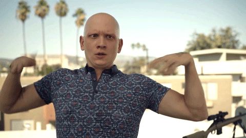 man waving gif