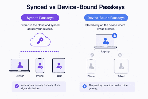 Synced-vs-Device-Bound-Passkeys