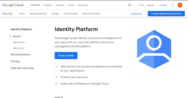 Google Identity Platform
